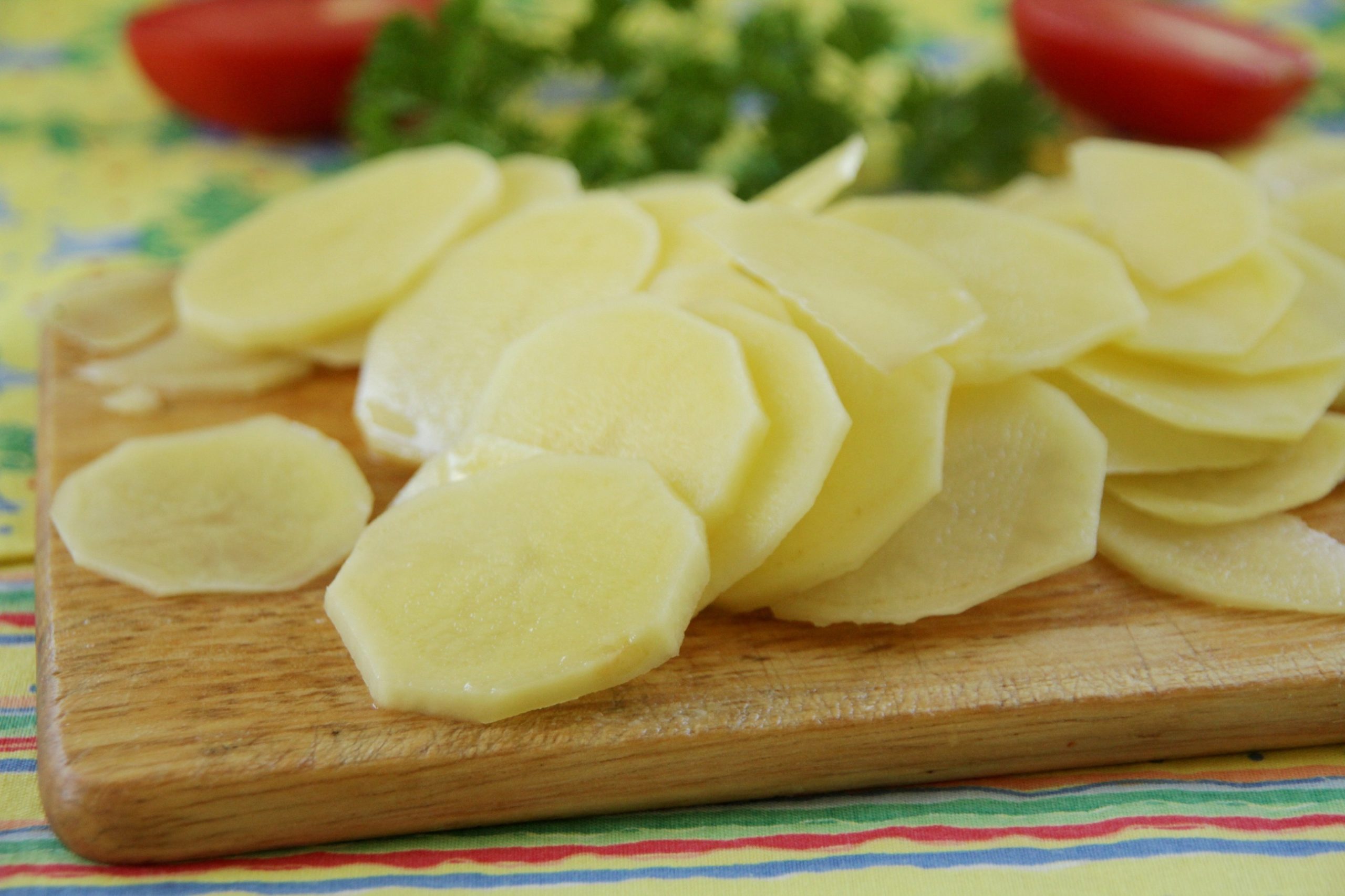 Форма нарезки картофеля для «картофеля в молоке»
