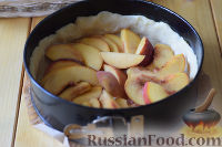 Фото приготовления рецепта: Песочный тарт с персиками - шаг №10