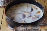 Фото приготовления рецепта: Песочный тарт с персиками - шаг №11