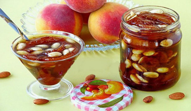 Варенье из персиков: простые пошаговые рецепты с фото, дольками, янтарное, без косточек, пятиминутка, с лимонами, апельсинами, абрикосами, орехами